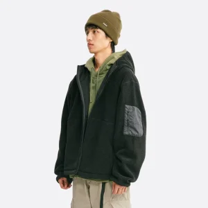 Custom Unisex Oversized Polar Fleece Lined Sweatshirt Embroidered Solid Pattern Hoodie Winter Plain Dyed Outdoor Sports XL
