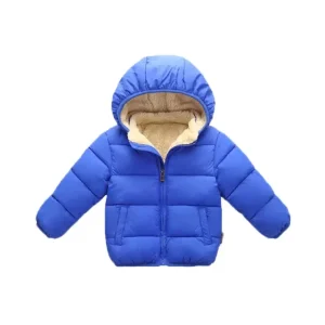 Custom Warm Winter Kids Hooded Waterproof Down Jacket Children Wear Boys Girls Thicken Warm Outerwear Breathable Puffer Jacket