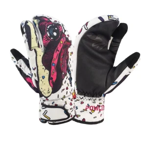 Custom Winter Men’s Touch Screen Warm Thicken Mountaineering Waterproof Riding Ski Gloves