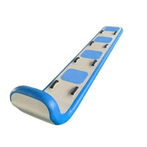 Custom Winter Sport Hard Bottom Snow Tube Inflatable Toboggan Slide Sledge Skiing