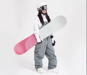 Customisable Adult Winter Snowboard Equipment Eco friendly Lightweight Durable Snowboard Binding Set Two way