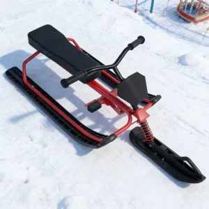 Customizable Heavy Duty Snow Racer Sled Sleds for Kids for Children’s Outdoor Winter Snow Park Competitive Racing Fun
