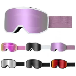 Customize Ski Goggles OTG Over Glasses Snow Snowboard Goggles UV Protection Anti Fog Skiing Eyewear for Men Women