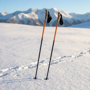 Customized Carbon Ski Poles with PP and Cork Grip