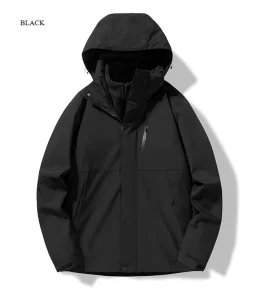 Customized Logo Fashion Wind Breaker Windproof Zipper Sport Jackets Hiking Waterproof Softshell Jacket Hooded Jacket for Men
