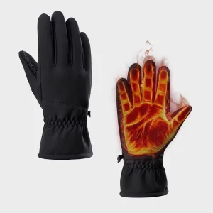 Customized Logo Thermal Touchscreen Windproof Waterproof Ski Gloves