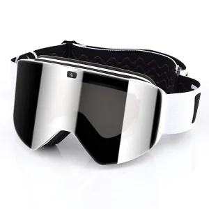 Customized Sports Ski Goggles with Elastic Straps for Outdoor Sun Protection