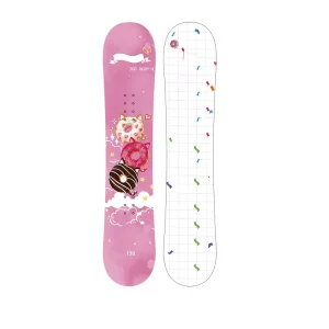 Cute Cartoon Kids All Mountain Snowboard Set Poplar Wood Material Bindings Boots Multi Size Optional Teen Ski Equipment Winter