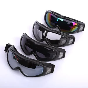 DAIERTA CL 061 Protection Adult Men’s Women’s Ski Glasses Double Layer Anti Fog Outdoor Snow Windproof Full Frame Silicone Frame