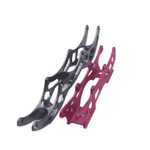DARE Custom High Performance 5 Axis CNC Machined Aluminum Alloy Inline Skate Chassis Components Wire EDM Precision Slalom Skate