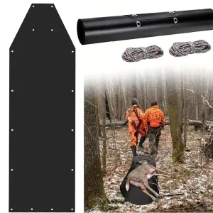 Deer Drag Sleds Hunting Portable Gliding Mat Easy Drag Quick Deploy Stow Fishing Gear and Accessories for Hunters