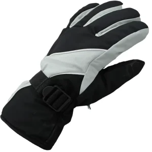 Diamond Style Impact Protection Waterproof Cold Weather Performance Warm Insulated Leather Ski Gloves Snow Board Gloves