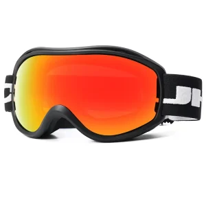 Double-Layer Ski Goggles UV400 Protection Polarized Mirror Lens