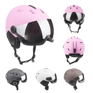 Dual-Sport Ski Helmet CE Certified Breathable with 16-20 Air Vents for Adults