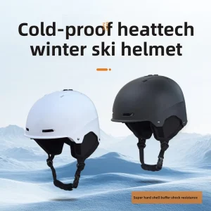 Dual Sport Ski Helmet for Kids and Adults Nylon ABS EPS Cold-Proof Safety Equipment
