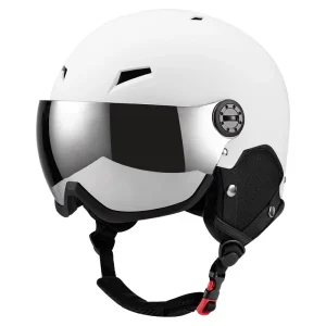 Dual-Sport Snowboarding Helmet for Adults Unisex Windproof Warm Multiple Sizes with Goggles
