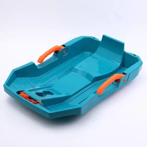 Durable Snow Brakes Steering Scooter Toboggan Winter Snow Sliding Sandboarding Toys Sledge Play Sled Sleigh