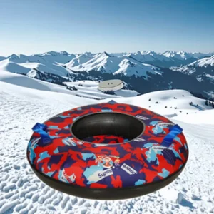 Duratube Heavy Duty Snow Tube Large Go Sports Inflatable Sled Wear Resistant Surface Use Outdoor Winter Sledding Kids Adults