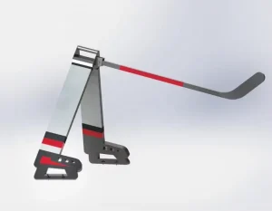 EPICSPORT Ice Hockey Defender Trainer Alloy ABS Training Device EIH22 for Attack Triangle