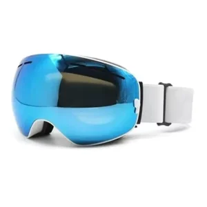 Elastic Fit Ski Goggles with Electrochromic Anti-Fog Lens Bling Design for Professional Skiers