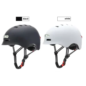 Electric Scooter Helmet with LED Flashing Light Bicycle Replacement Helmet
