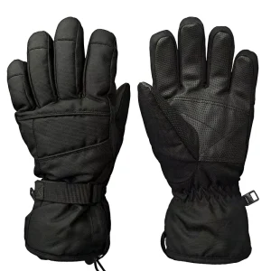 Ergonomic Extra Cold Weather Thermal Insulated Waterproof Windproof Polyester Touchscreen Ski Gloves