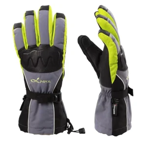 European Quality Unisex Insulated Winter Ski Gloves for Snowboarding and Winter Sports