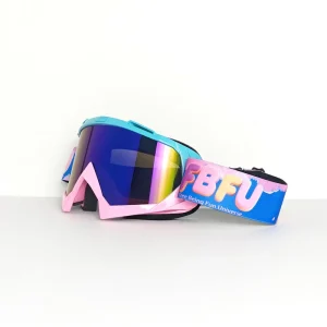 FBFU Ski Goggles Unisex Design TPU Shatterproof Frame Lightweight and Portable. Multiple Colors Available