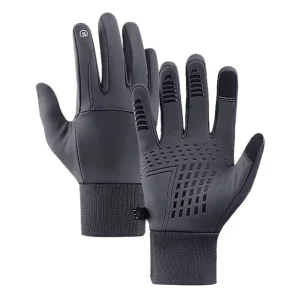 Factory Custom Waterproof Thermal Touchscreen Cycling Gloves for Motorcycle Riding and Driving