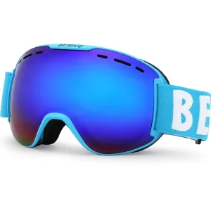 Factory Direct Adult Ski Goggles UV400 Anti-Fog Windproof Dustproof Snowboarding Eyewear SNOW-4848