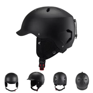 Factory Direct Sale Winter Ski Helmet Snowboard Helmet Visor Removable Windproof