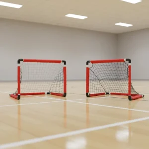 Factory Durable Detachable Pvc Tube Red Ice Hockey Goal Classic 71x51x30.5cm Outdoor Sports Exercise Training