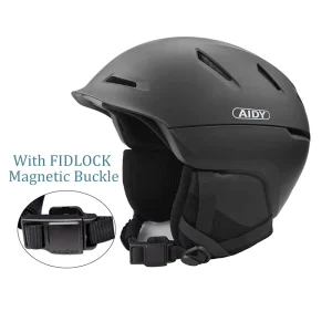 Factory Manufacture CE EN1077 UKCA Approved Kids Adult Ski Snowboard Snow Helmet with Magnetic Buckle Casco Snowboarding