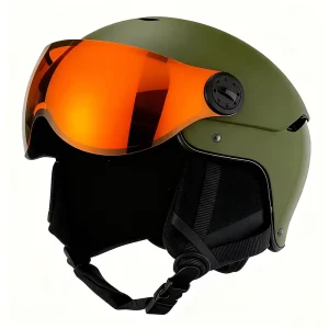 Factory Manufacturer OEM Adult Ski Helmet with Visor