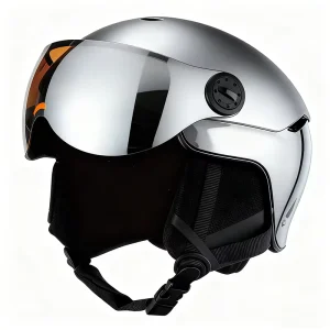 Factory Manufacturer OEM Custom Design Adult Snow Ski Helmet with Goggles