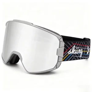 Factory OEM Custom Anti-Scratch Ski Goggles for Snowboarding and Cross-Country Skiing