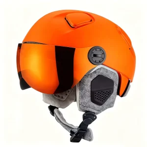 Factory OEM Custom Color Ski Helmet with Goggles Snowboard Helmet for Adults