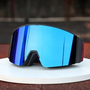Factory Polarized Windproof UV400 Protection Men Women Winter Sport Snowboard Goggles Magnetic Heated Snow Eyewear