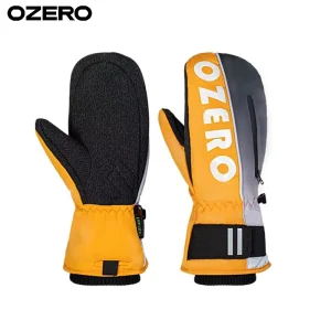 Factory Polyester Nylon Thermal Water-Resistant Women’s Mitten Gloves for Climbing