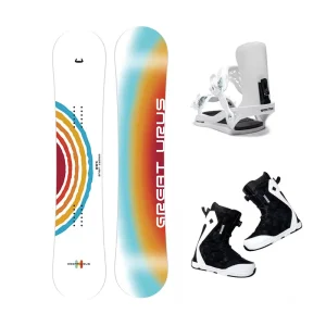 Factory Price Men’s Snow Ski Set with Bindings and Straps Includes Custom Boots and All Necessary Equipment