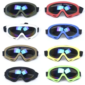 Factory Price Winter Ski Kids Goggles Anti dust Safety Goggles Windproof Glasses Motocross Goggles for Sports
