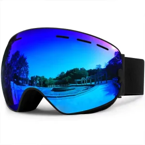Factory Ready Snowboard Glasses Unisex Ski Goggles Windproof Feature Polarized Lens Skiing Safety Google Snow Sports Sunglasses