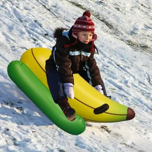 Factory Winter Sports Outdoor Inflatable Snow Sled and Snow Tubes for Kids
