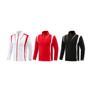 Fall Winter Women’s Hooded Sports Jacket Men’s Fitness Sports Sweatshirt Tight Fitting Top Outdoor Running Sports Jacket