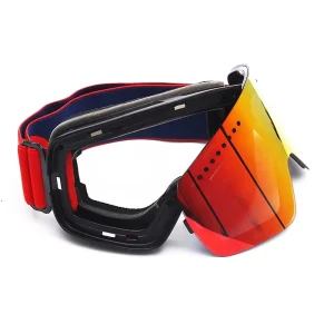 Fashion Ski Glasses Magnet Anti Fog Eye Protection Sports Eyewear Goggle Snow Glasses Custom Oem Snowmobile Goggles