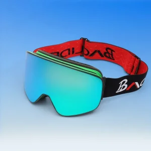 Fashionable Ski Goggles Cylindrical Polarized Photochromic Adaptive Lens Auto Darkening UV400 Anti Fog Adjustable Strap % UV