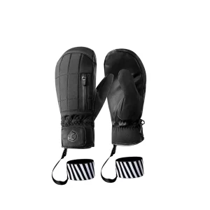 Fleece-Lined Five-Finger Ski and Snowboard Gloves for Outdoor Snow Sports