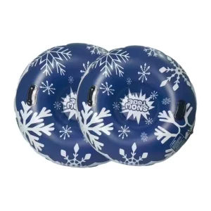 Foldable PVC Inflatable Snow Sled Tube