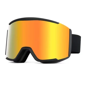 Frameless Ski Goggles Magnet Anti Fog Double Layer Removable Lens Snowboard Glasses UV400 Protection Skiing Snow Sports Eyewear