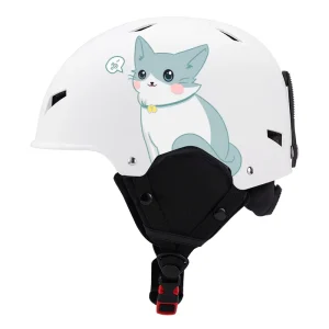 Full Face ABS Waterproof Winter Sports Ski and Snowboard Helmet for Children and Adults